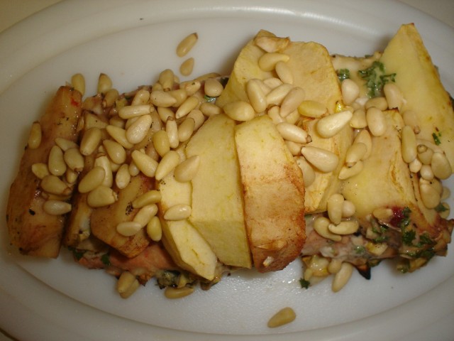 Apple and pine nut grilled salmon.jpg